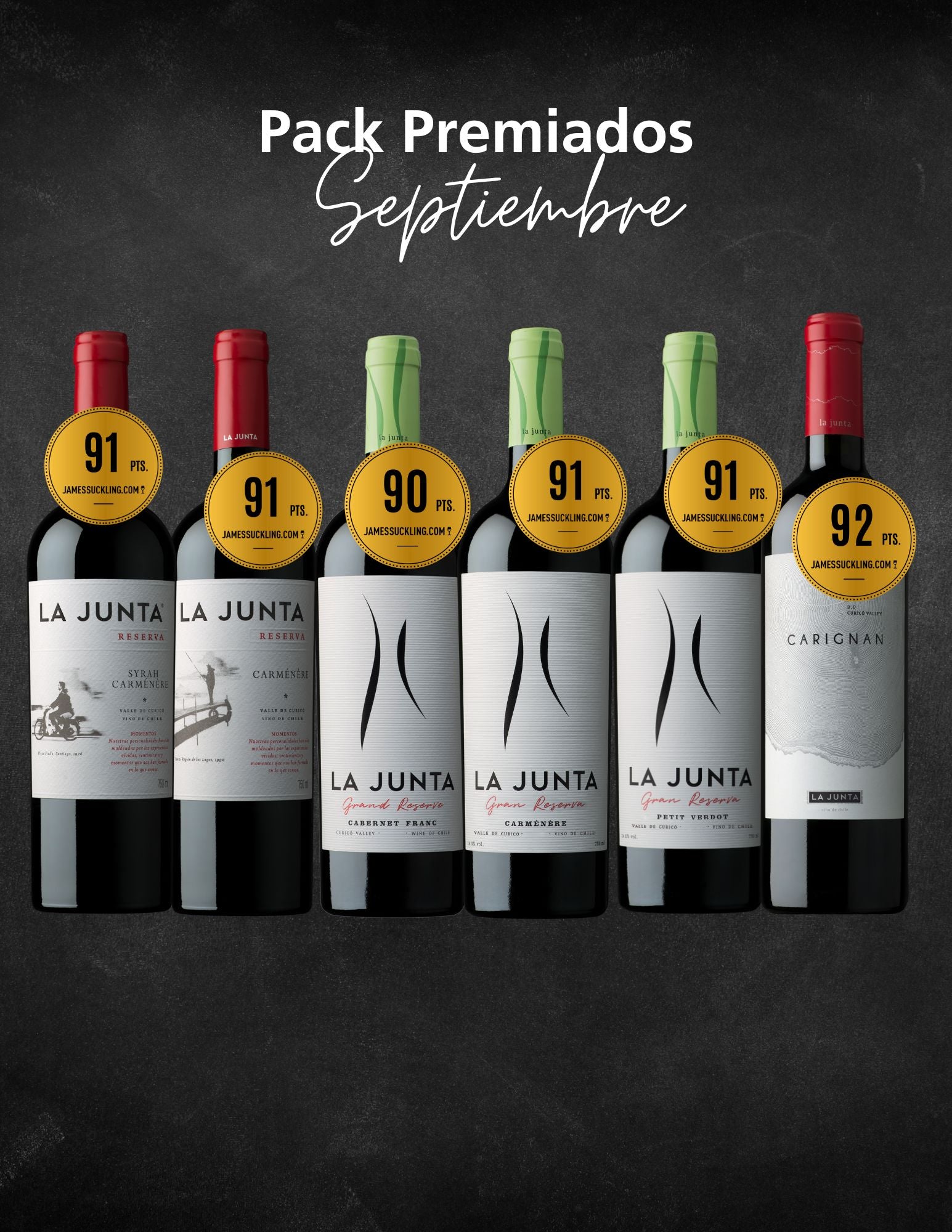 PACK SOLO PREMIADOS 🏅 (6 VINOS)